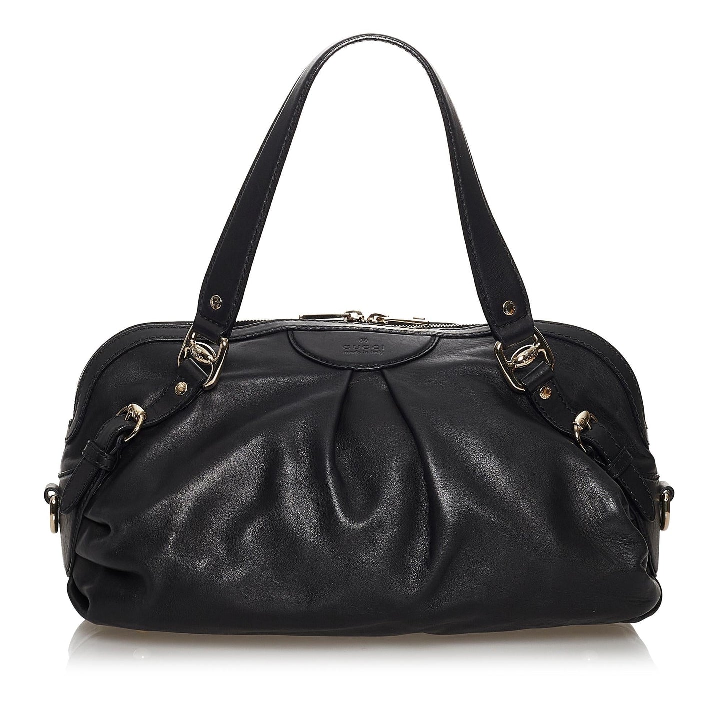 Gucci Vintage Leather Satchel (SHG-37216)