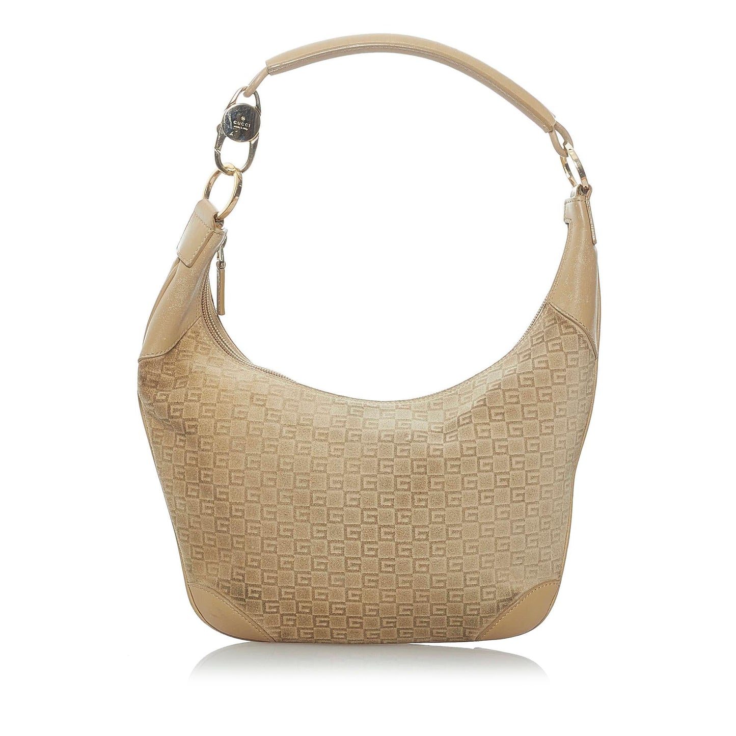 Gucci Vintage Square G Canvas Shoulder Bag (SHG-37623)