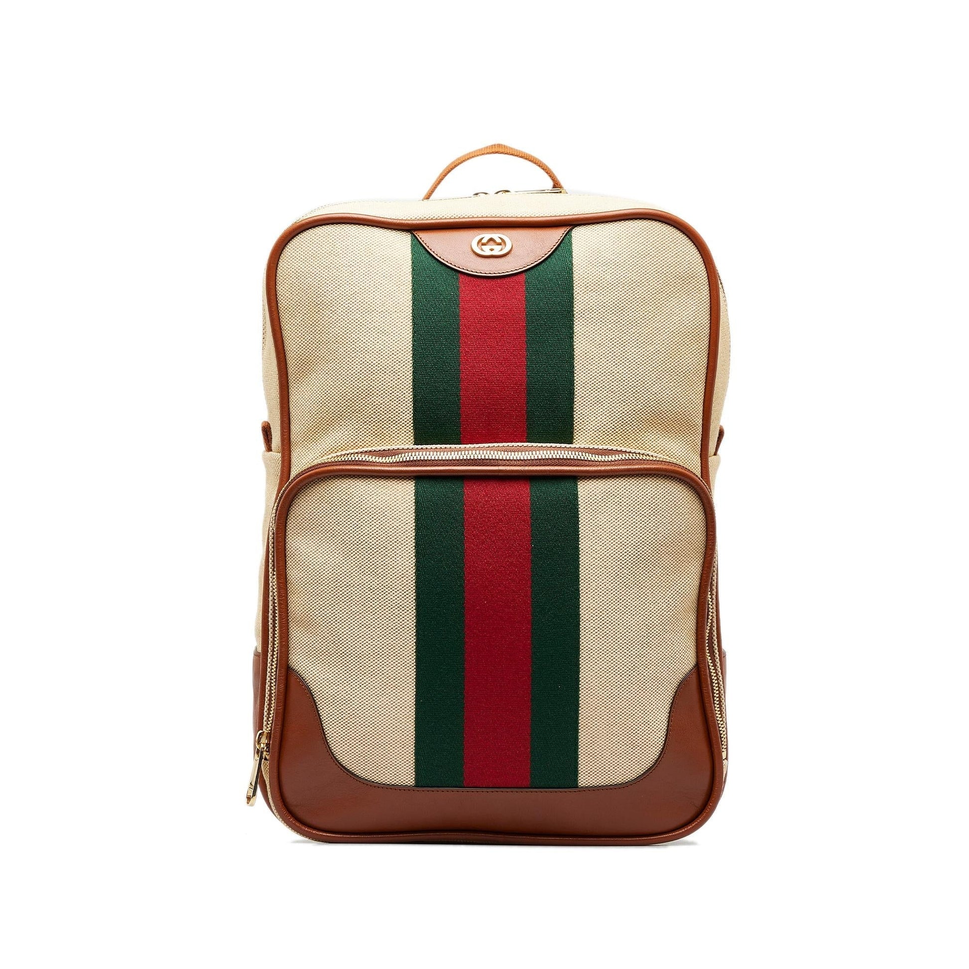 Gucci Canvas Shoulder Bag