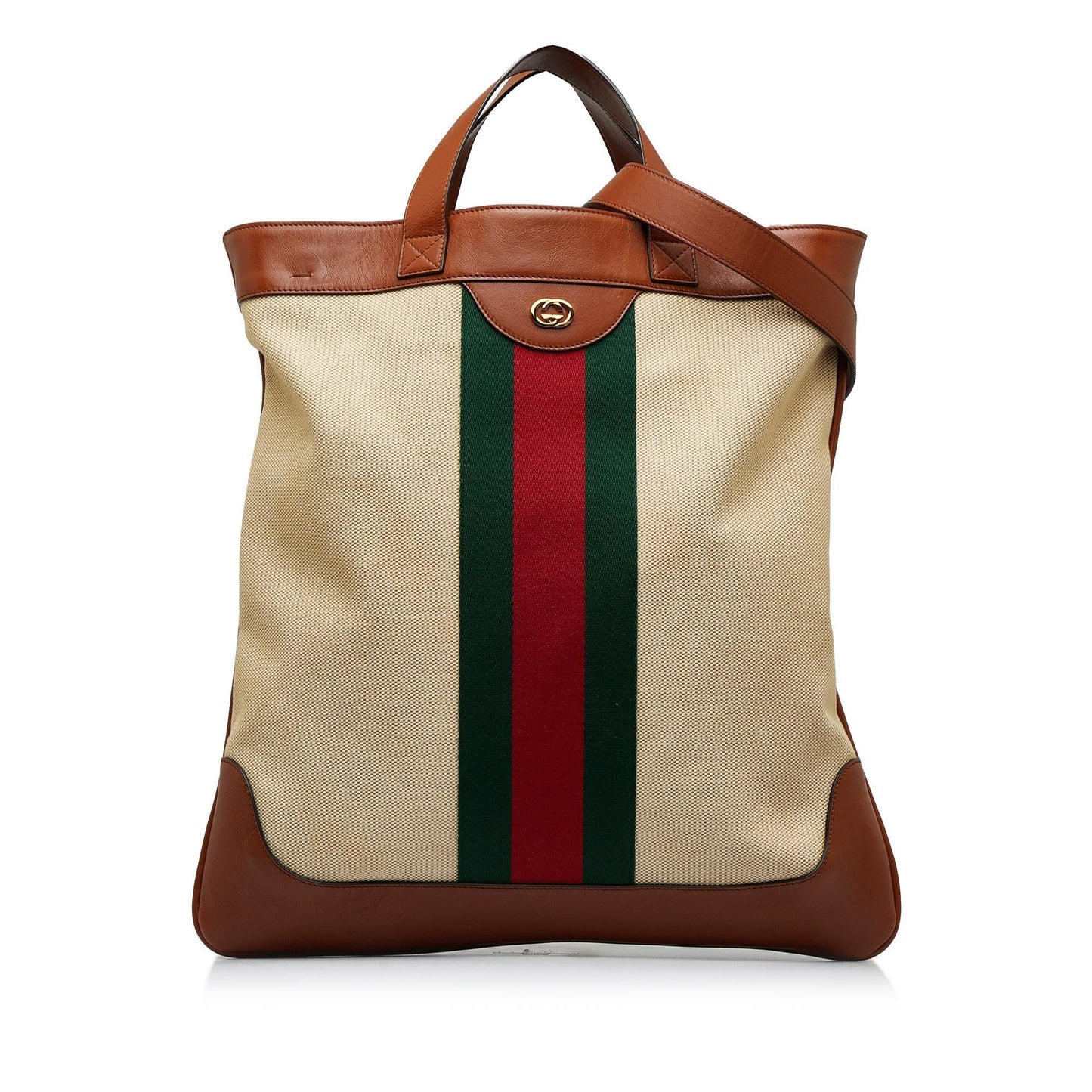 Gucci Canvas Shoulder Bag