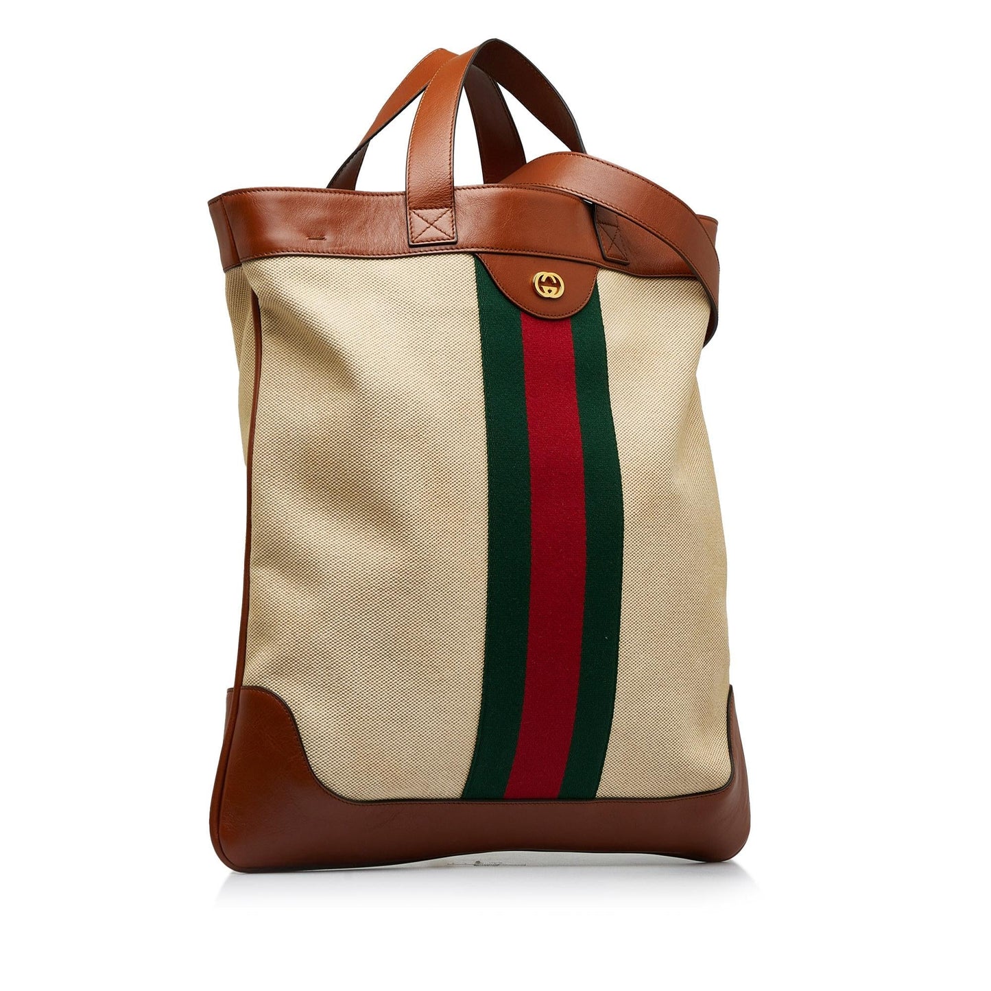 Gucci Canvas Shoulder Bag