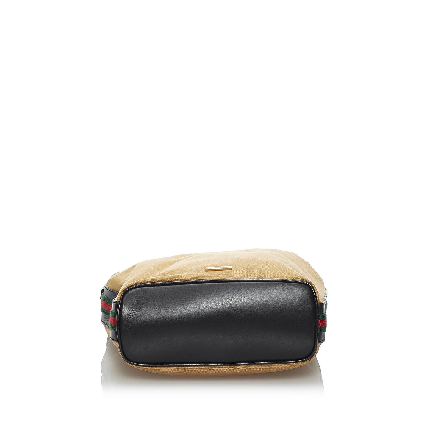 Gucci Web Canvas Shoulder Bag (SHG-34236)