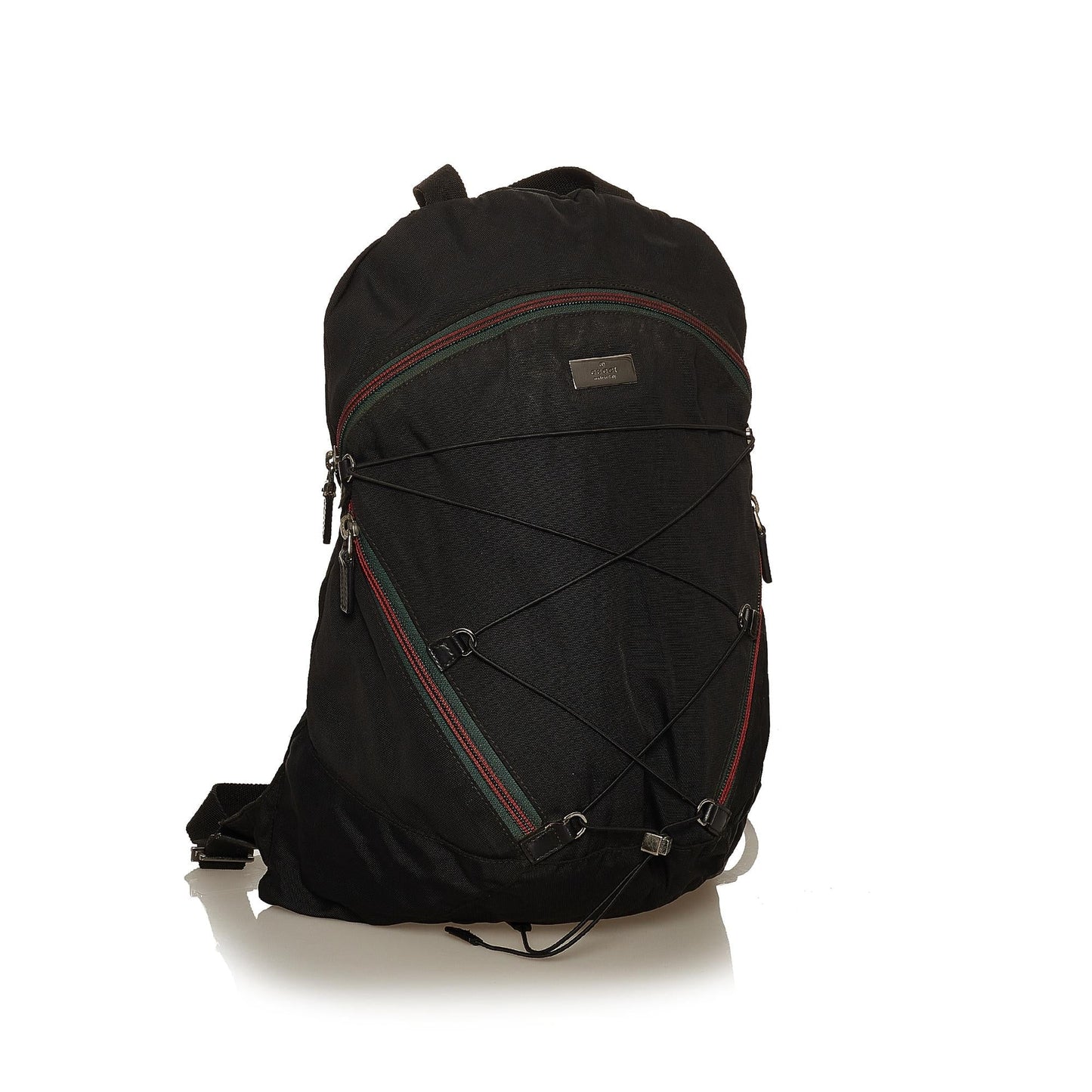 Gucci Web Nylon Backpack Style 2