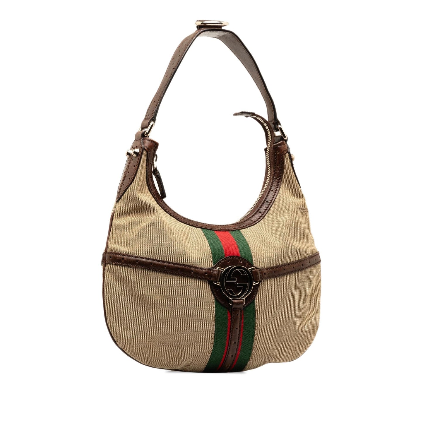 Gucci Canvas Shoulder Bag
