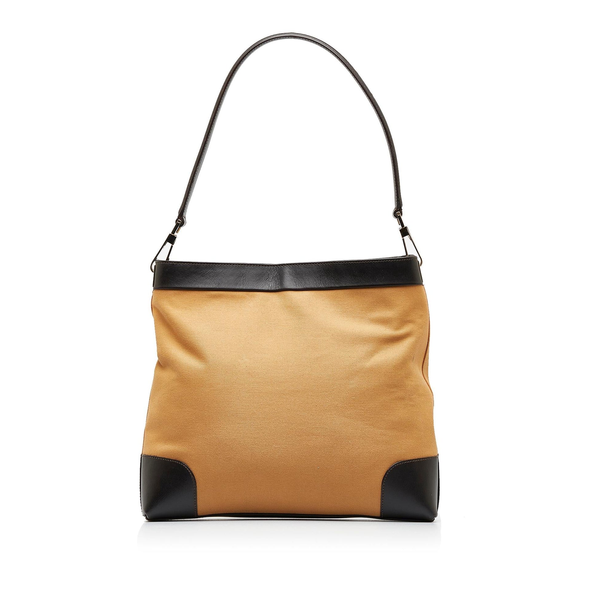 Gucci Canvas Shoulder Bag
