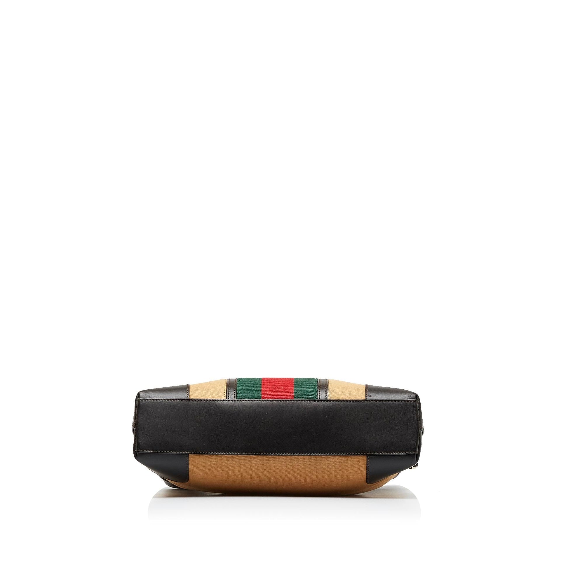 Gucci Canvas Shoulder Bag