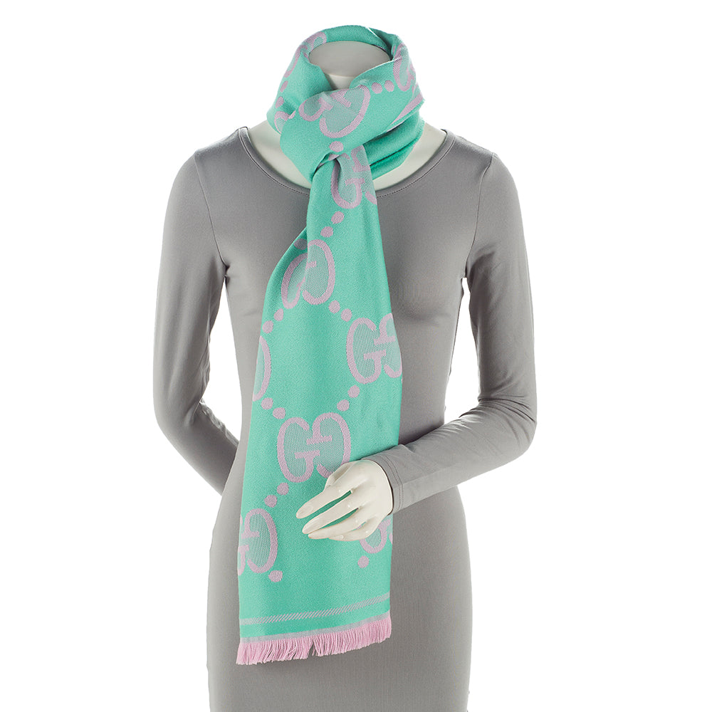 Gucci Wool GG Scarf (SHF-21081)