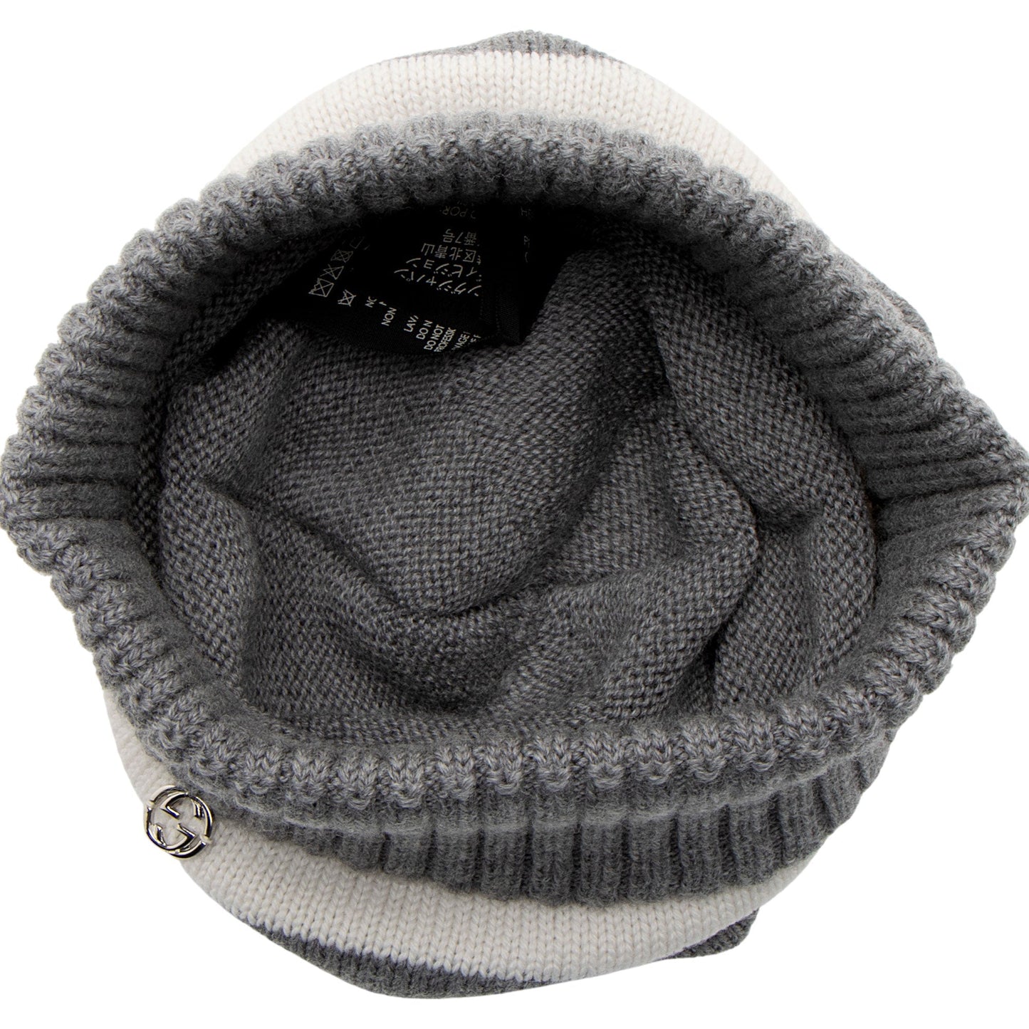 Gucci Wool Interlocking G Beanie - Size M