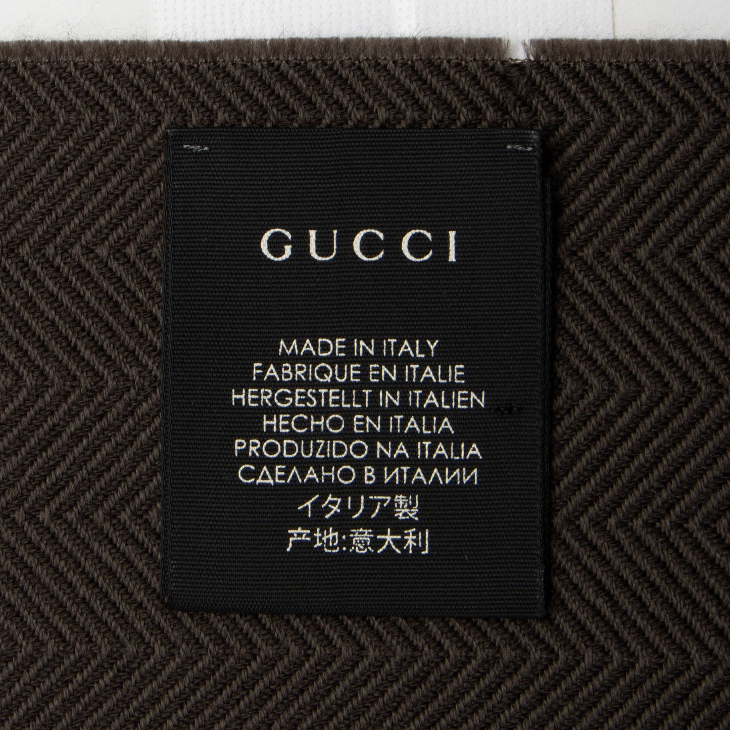 Gucci Wool Logo 190cm Scarf