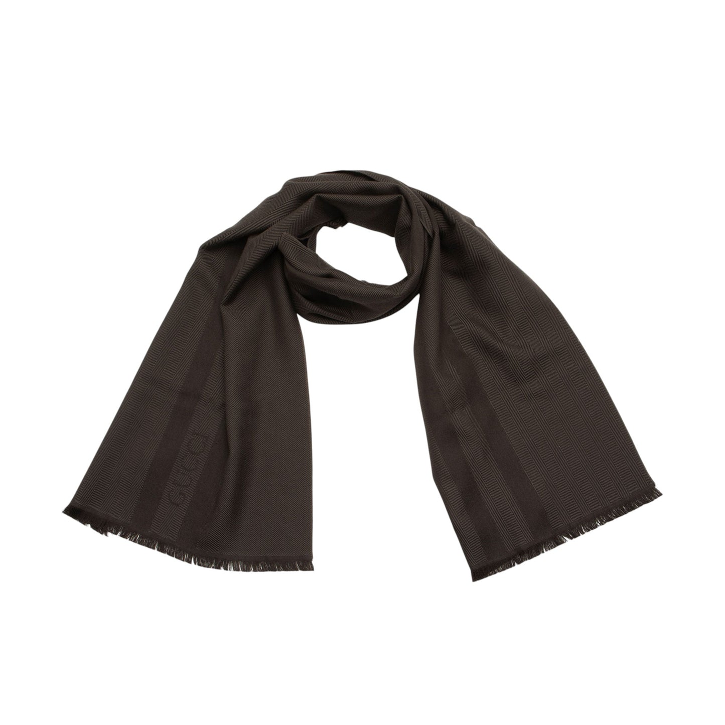 Gucci Wool Logo 190cm Scarf