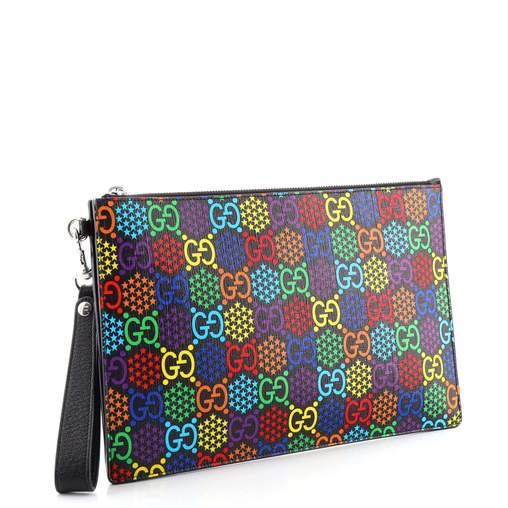 Gucci Caro Canvas Clutch