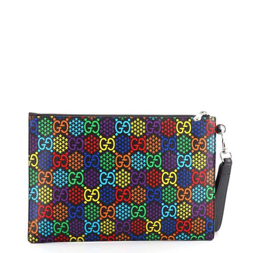 Gucci Caro Canvas Clutch