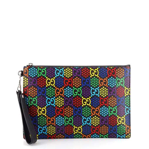Gucci Caro Canvas Clutch