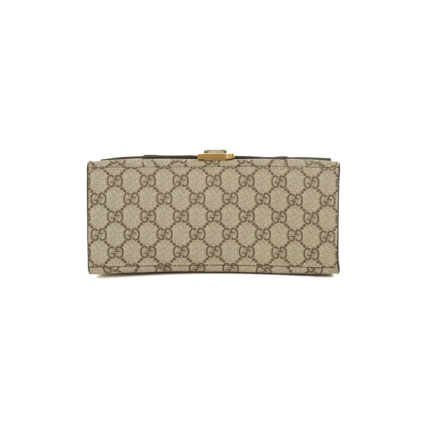 Gucci X Balenciaga The Hacker Project GG Supreme Hourglass Small Top Handle Bag