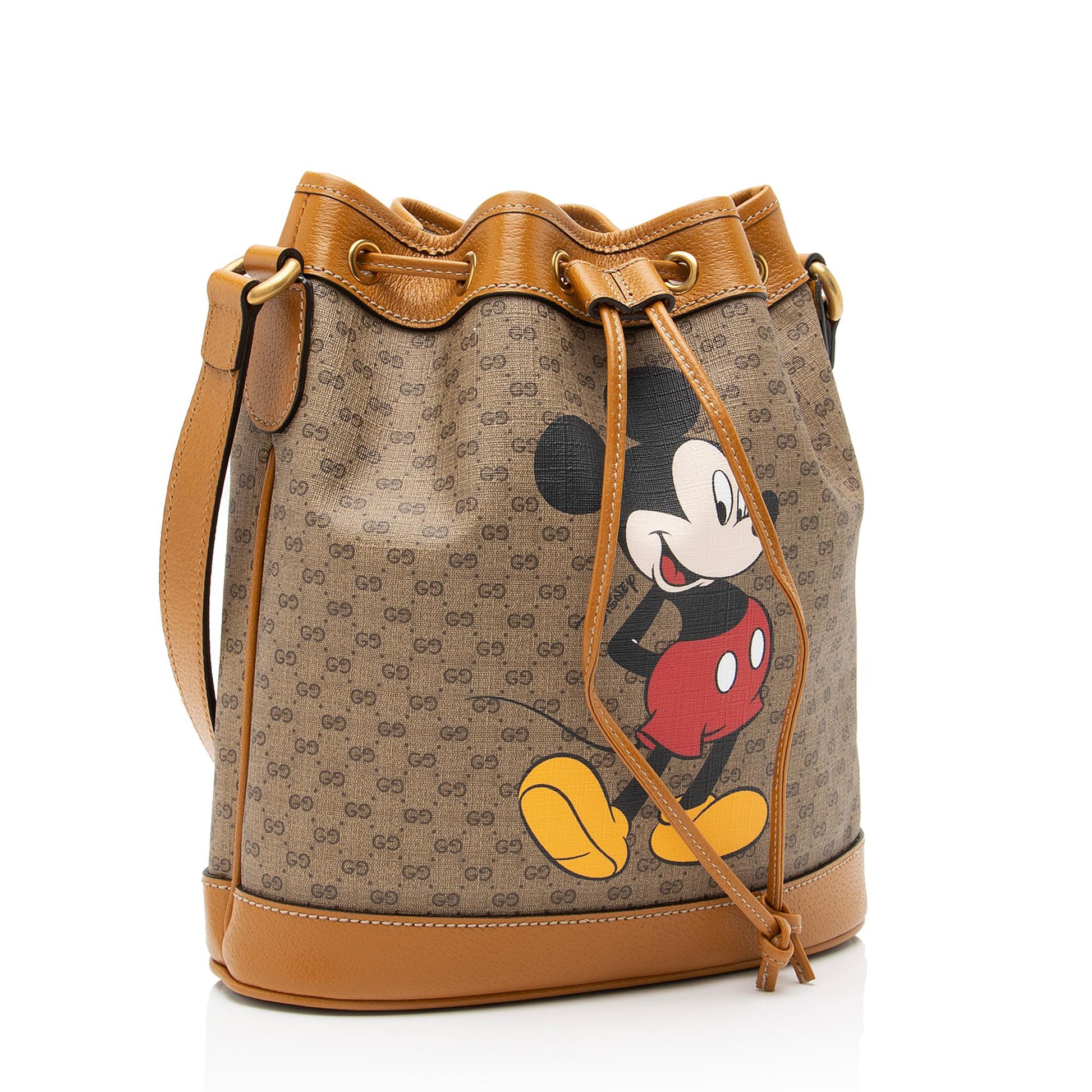 Gucci Leather Canvas Crossbody