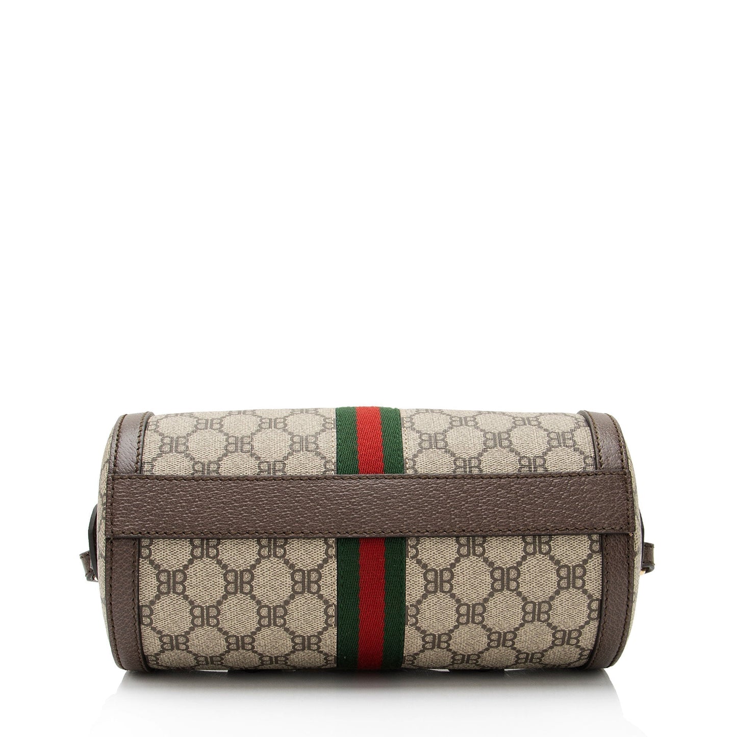 Gucci Monogram Nylon Leather Canvas Shoulder Bag