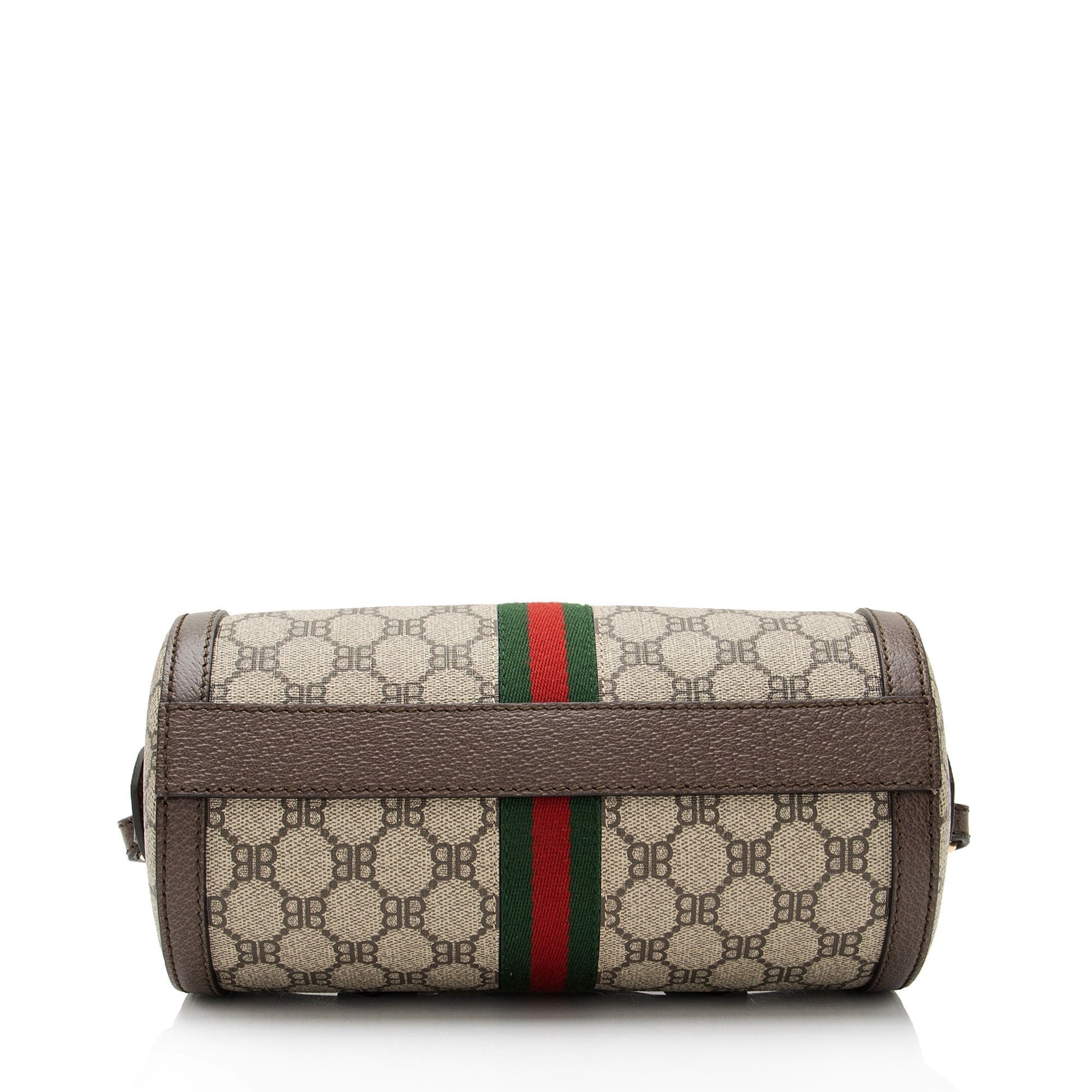 Gucci Monogram Nylon Leather Canvas Shoulder Bag