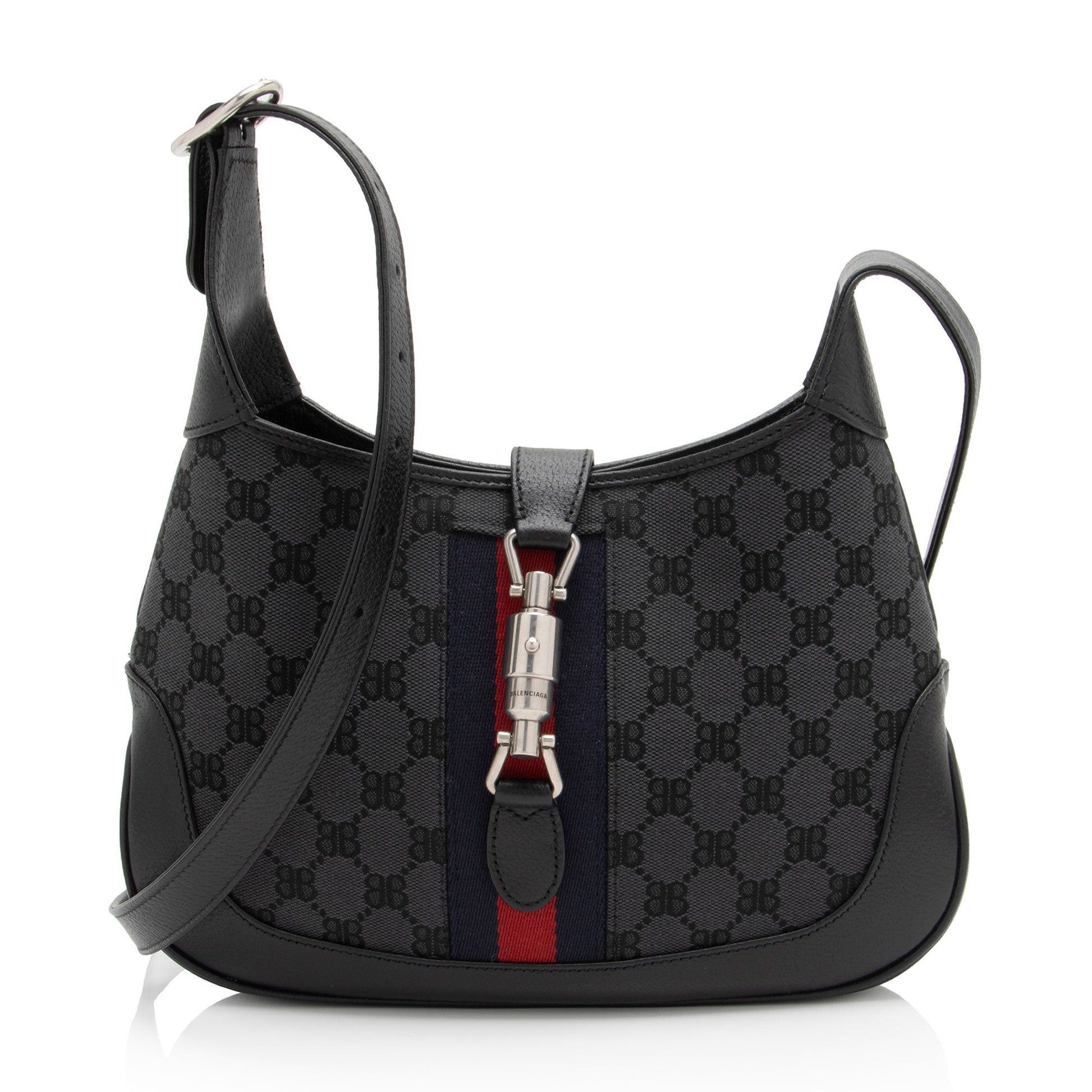 Gucci Nylon Leather Canvas Crossbody