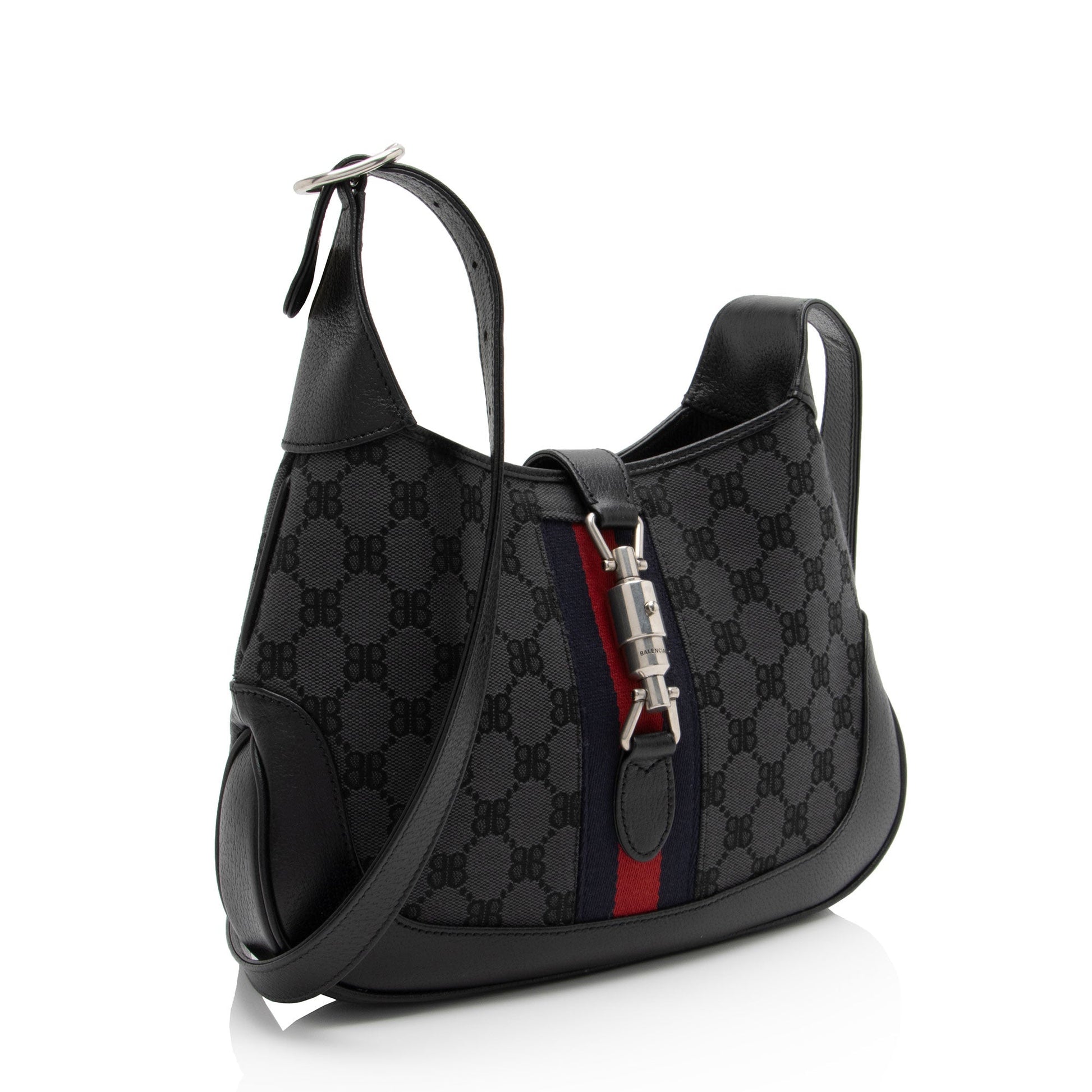 Gucci Nylon Leather Canvas Crossbody