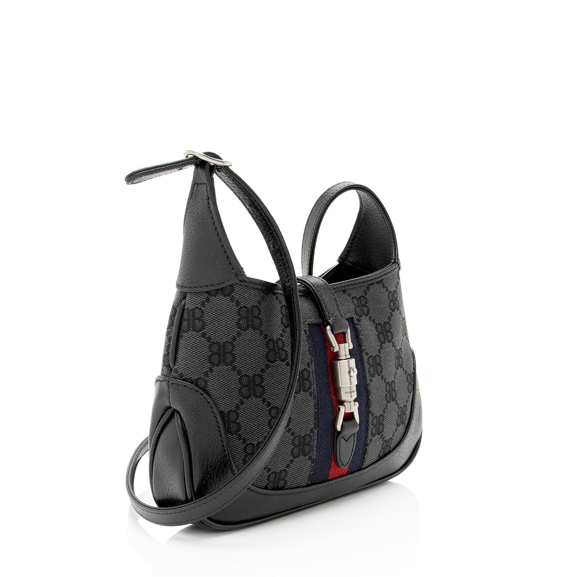 Gucci Nylon Leather Mini Crossbody