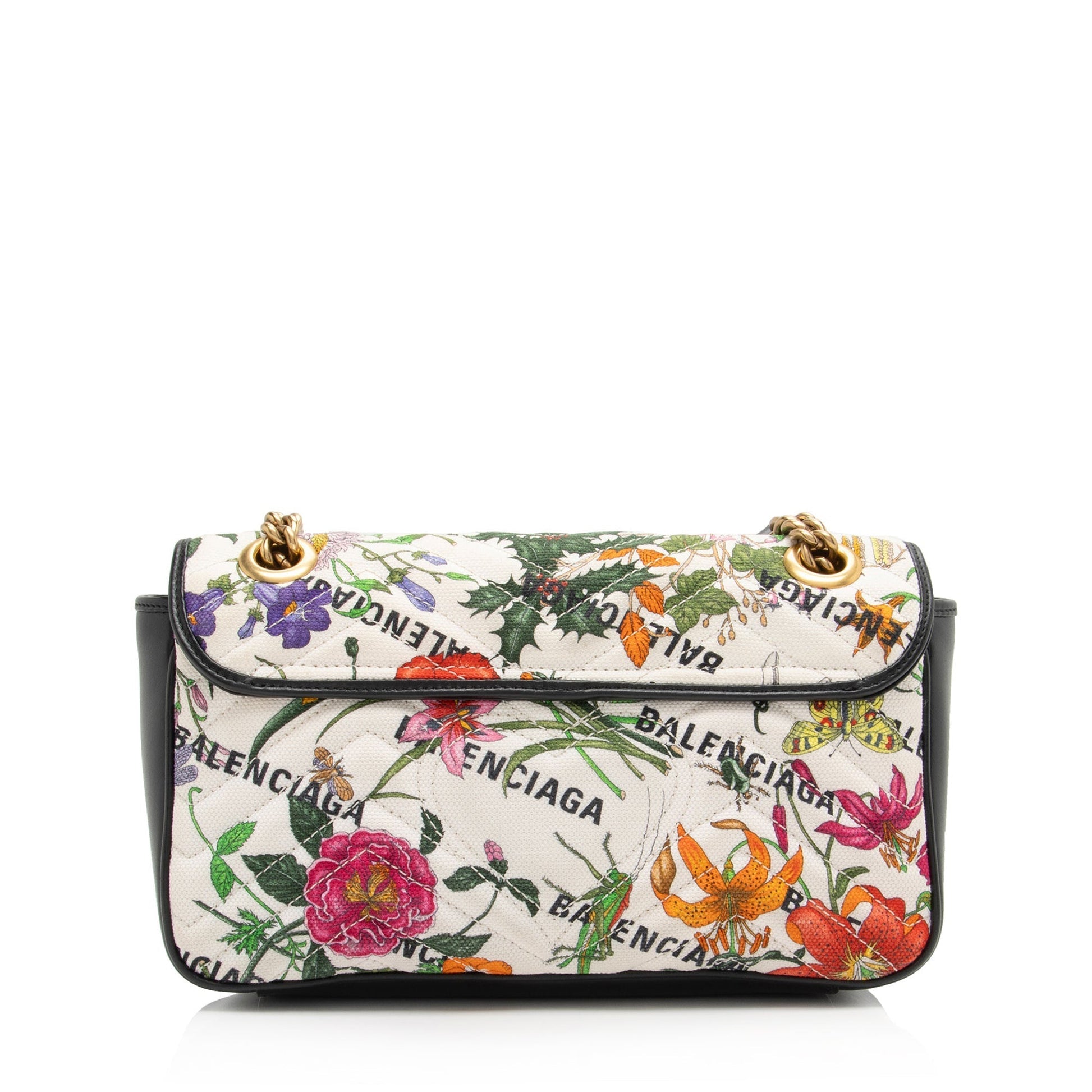 Gucci Leather Canvas Crossbody