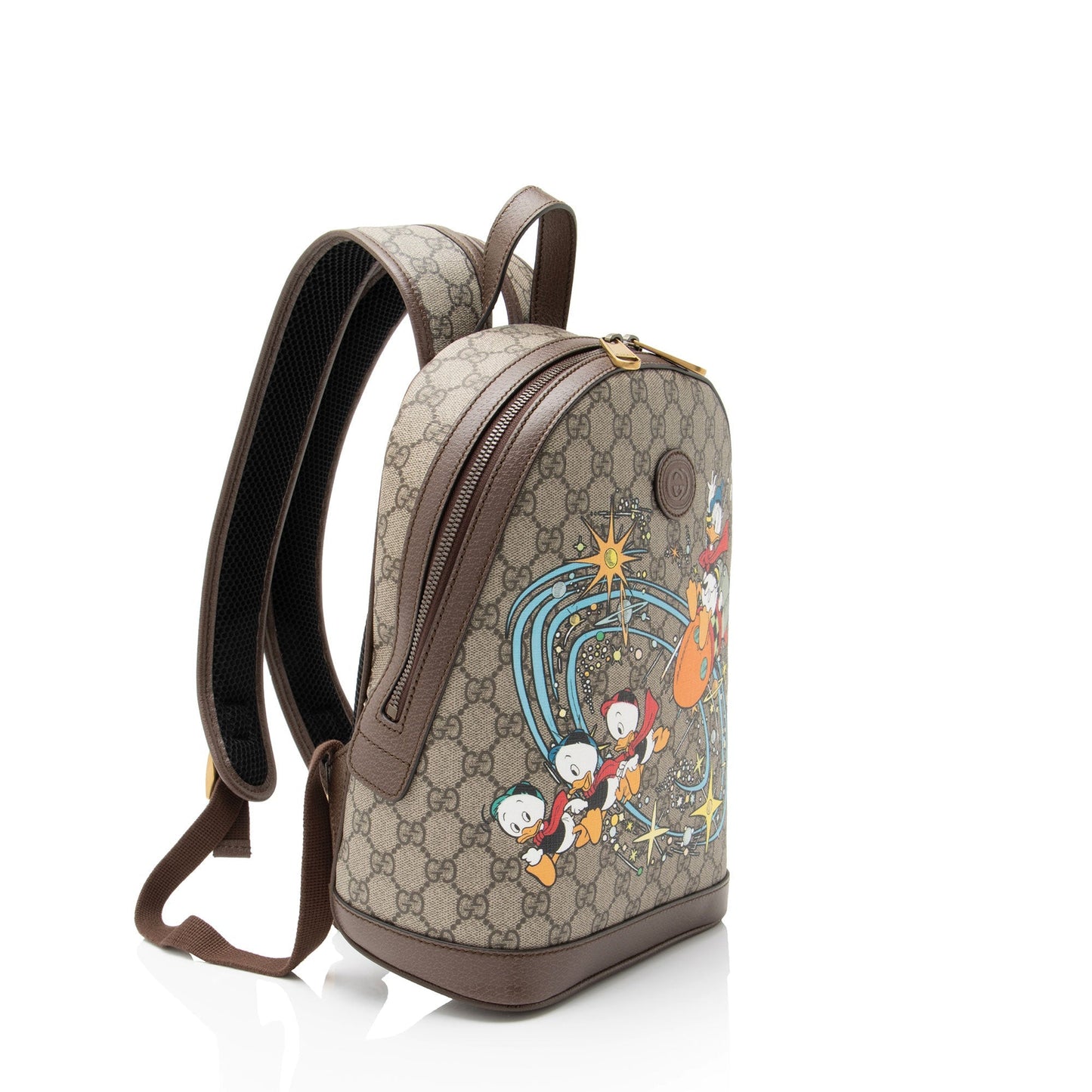 Gucci x Disney GG Supreme Donald Duck Small Backpack