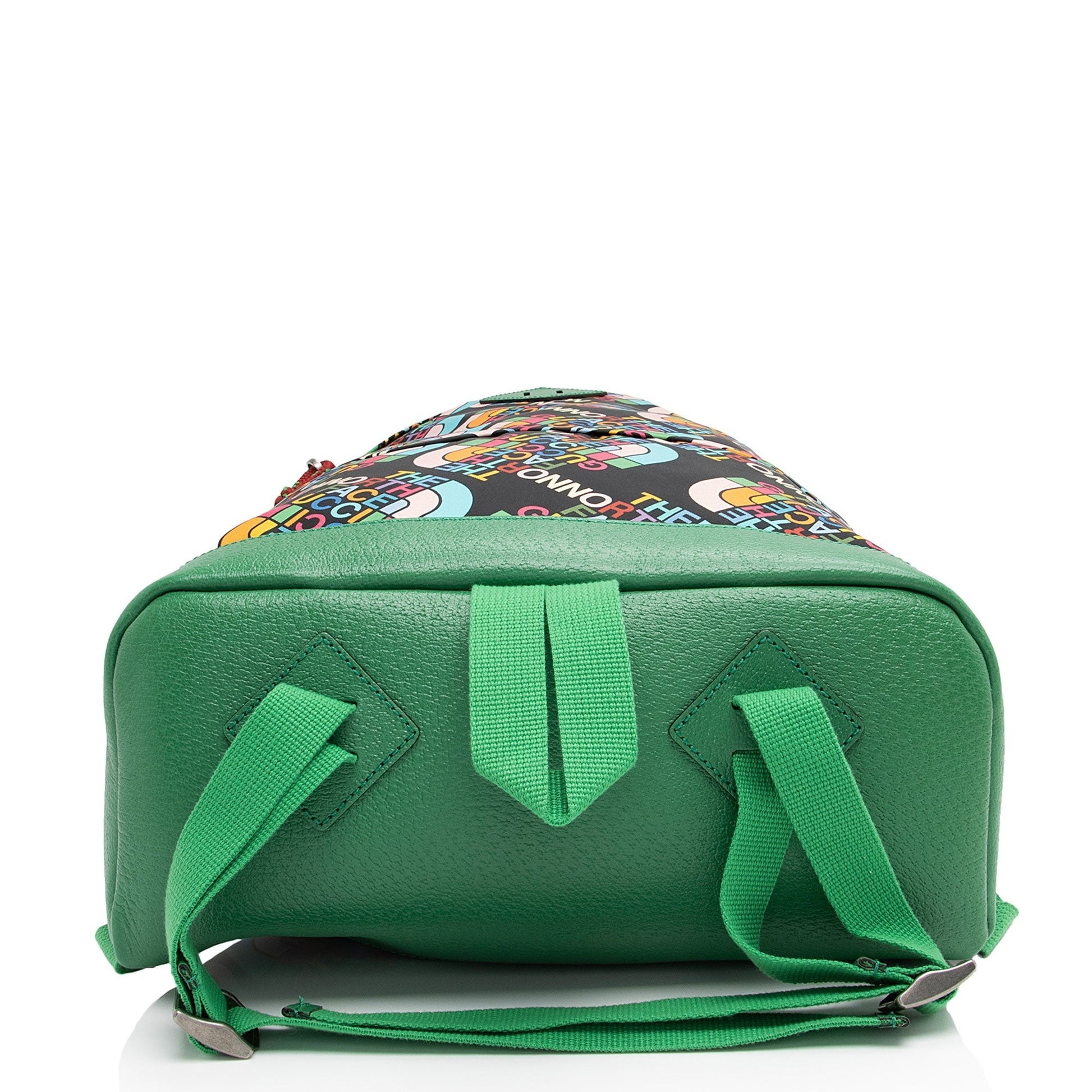 Gucci Nylon Leather Canvas Shoulder Bag