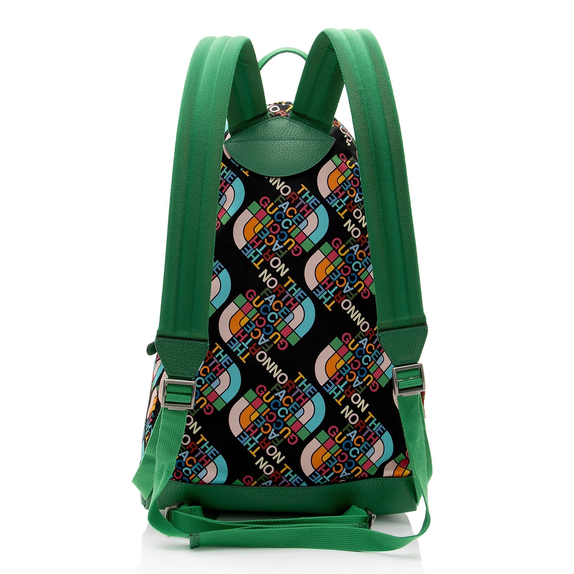 Gucci Nylon Leather Shoulder Bag