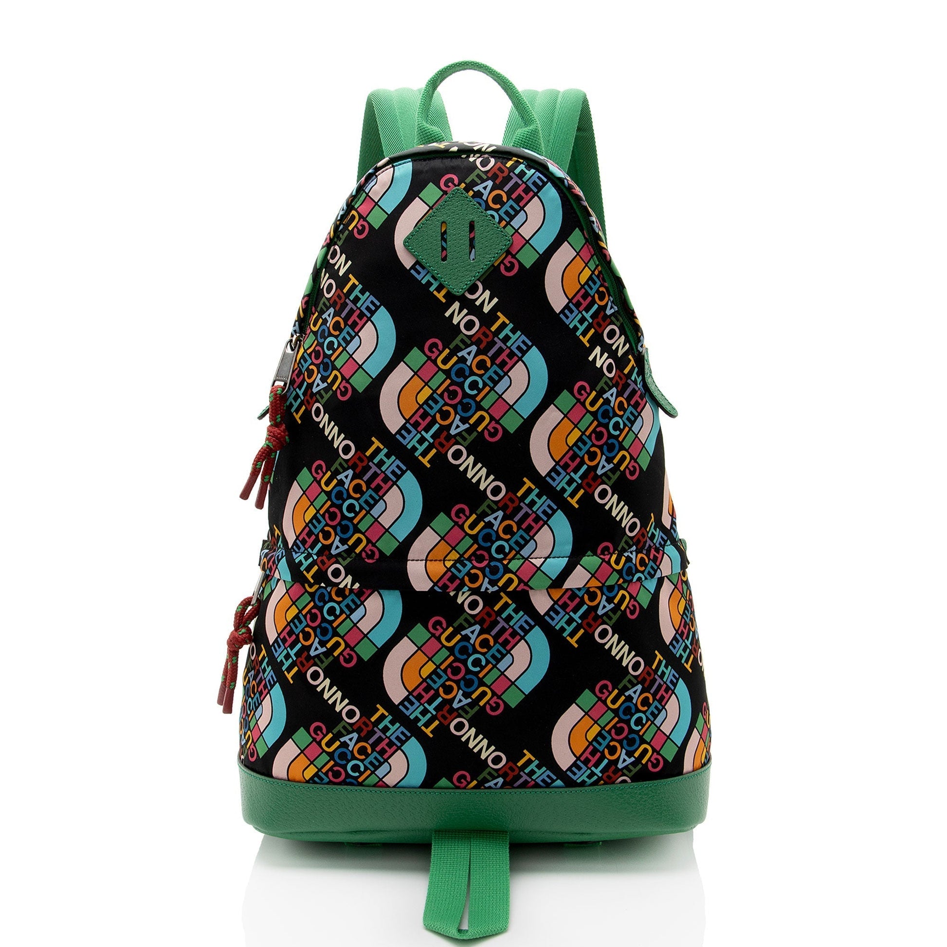 Gucci Nylon Leather Shoulder Bag