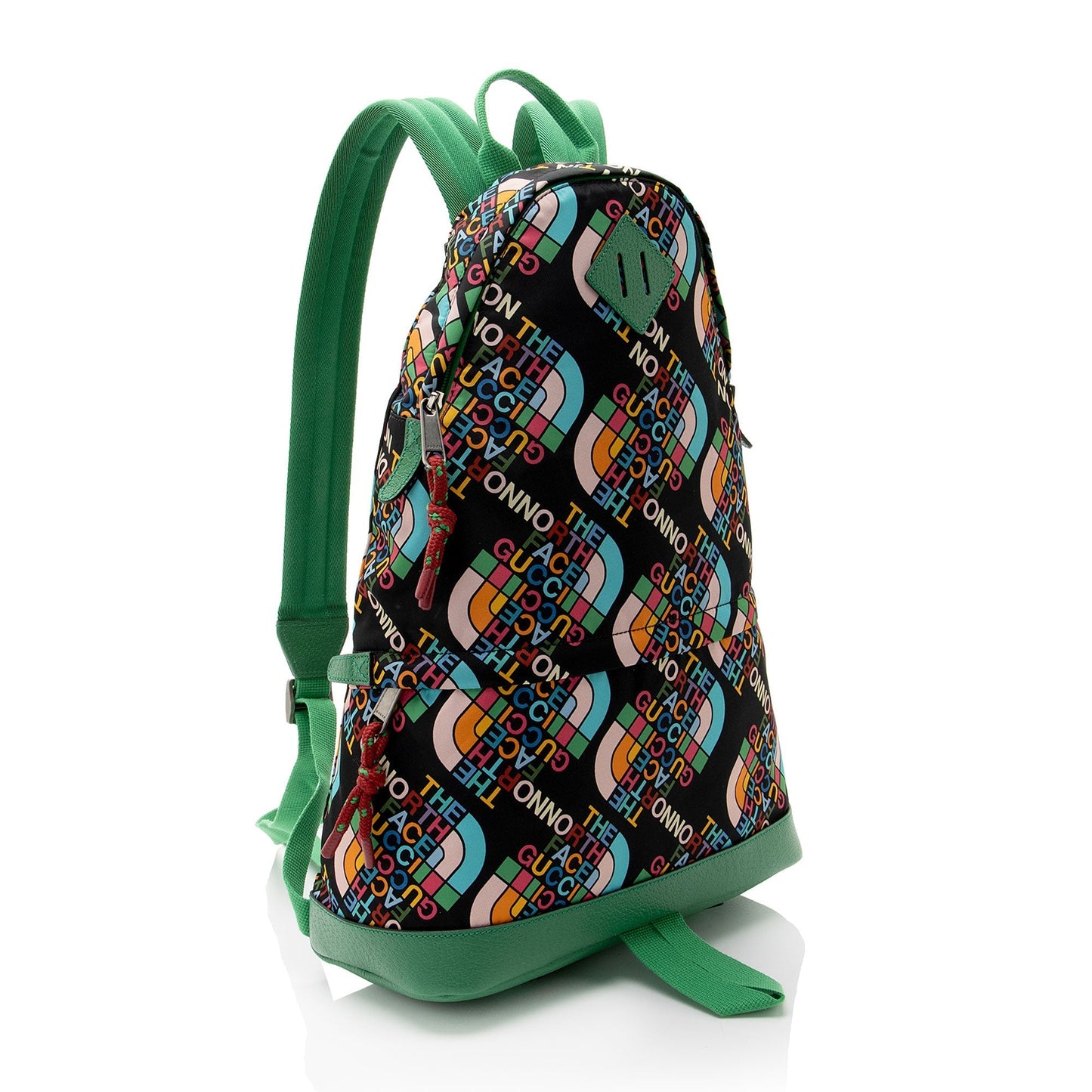 Gucci Nylon Leather Shoulder Bag
