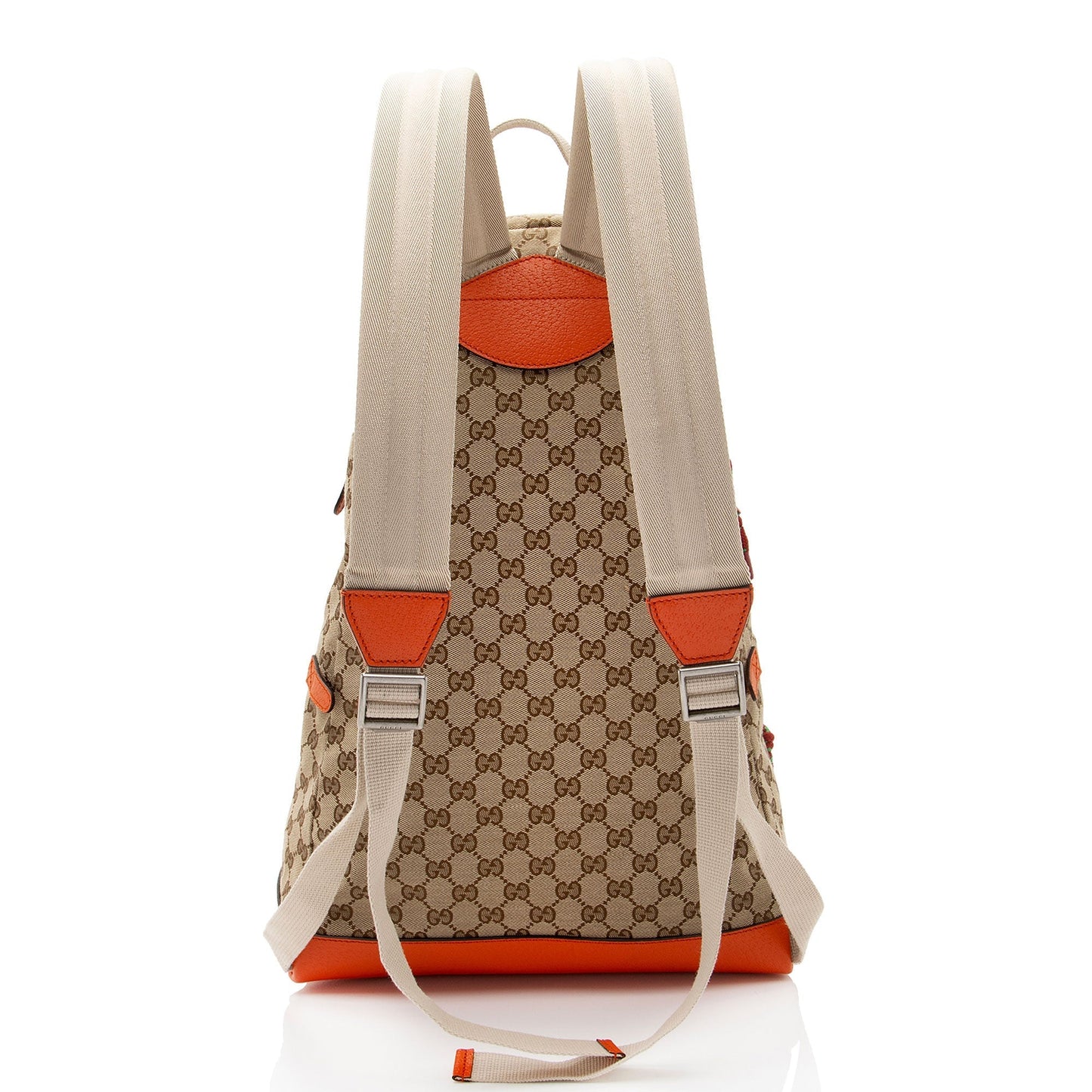 Gucci Nylon Leather Canvas Shoulder Bag