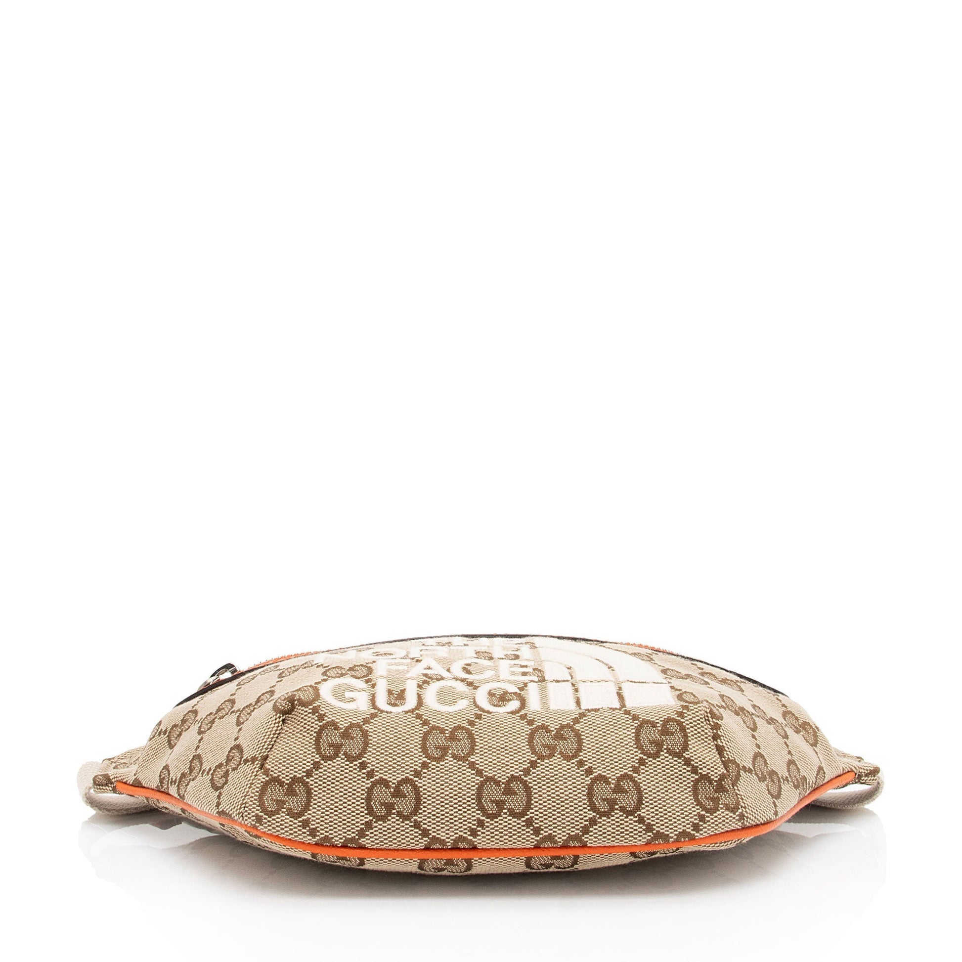 Gucci Nylon Leather Canvas Shoulder Bag