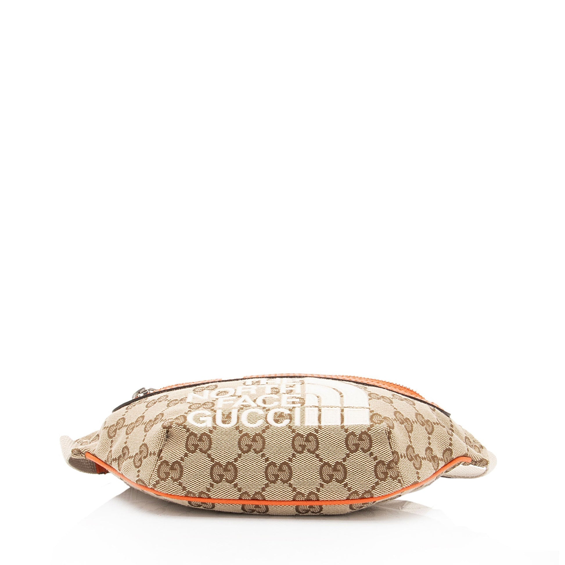 Gucci Nylon Leather Canvas Shoulder Bag