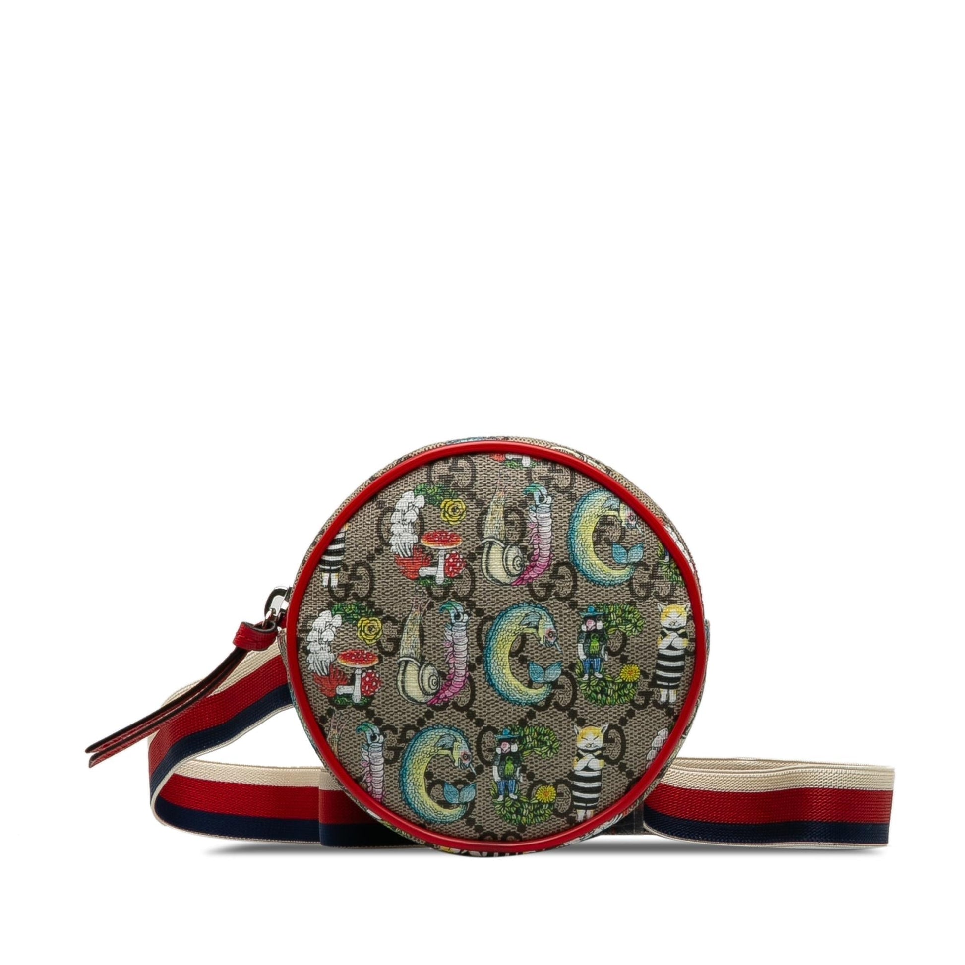 Gucci Canvas Shoulder Bag