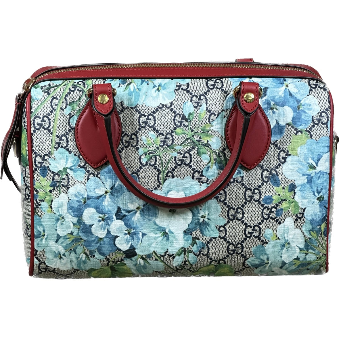Gucci Leather Canvas Shoulder Bag