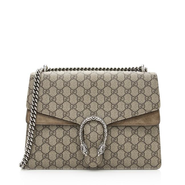 Gucci Caro Chain Canvas Shoulder Bag