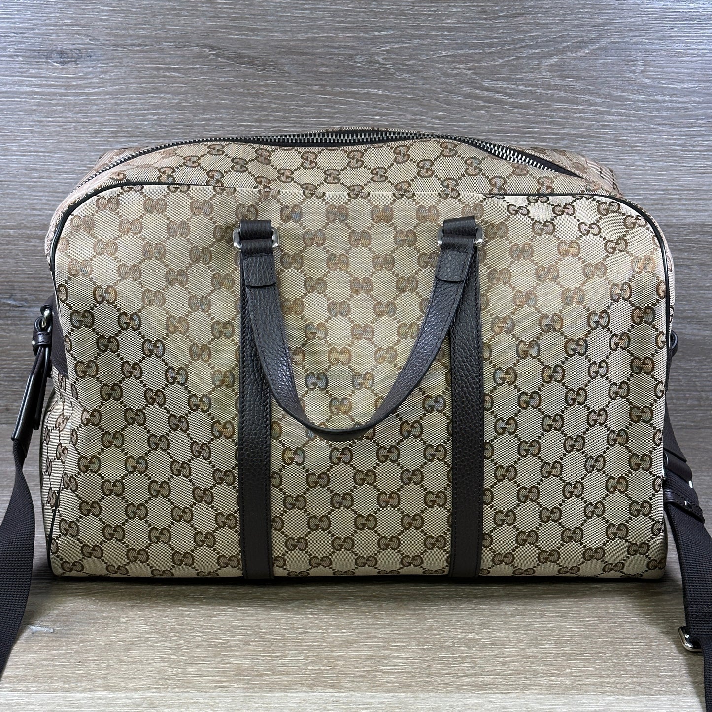 Gucci Canvas Shoulder Bag