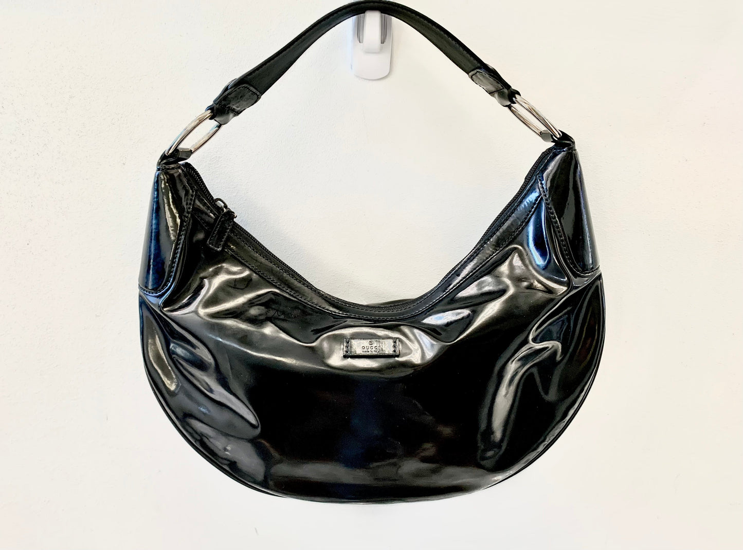 Gucci Caro Leather Shoulder Bag