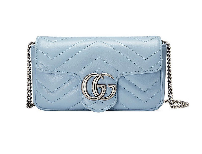 Gucci Caro Quilted Leather Shoulder Bag