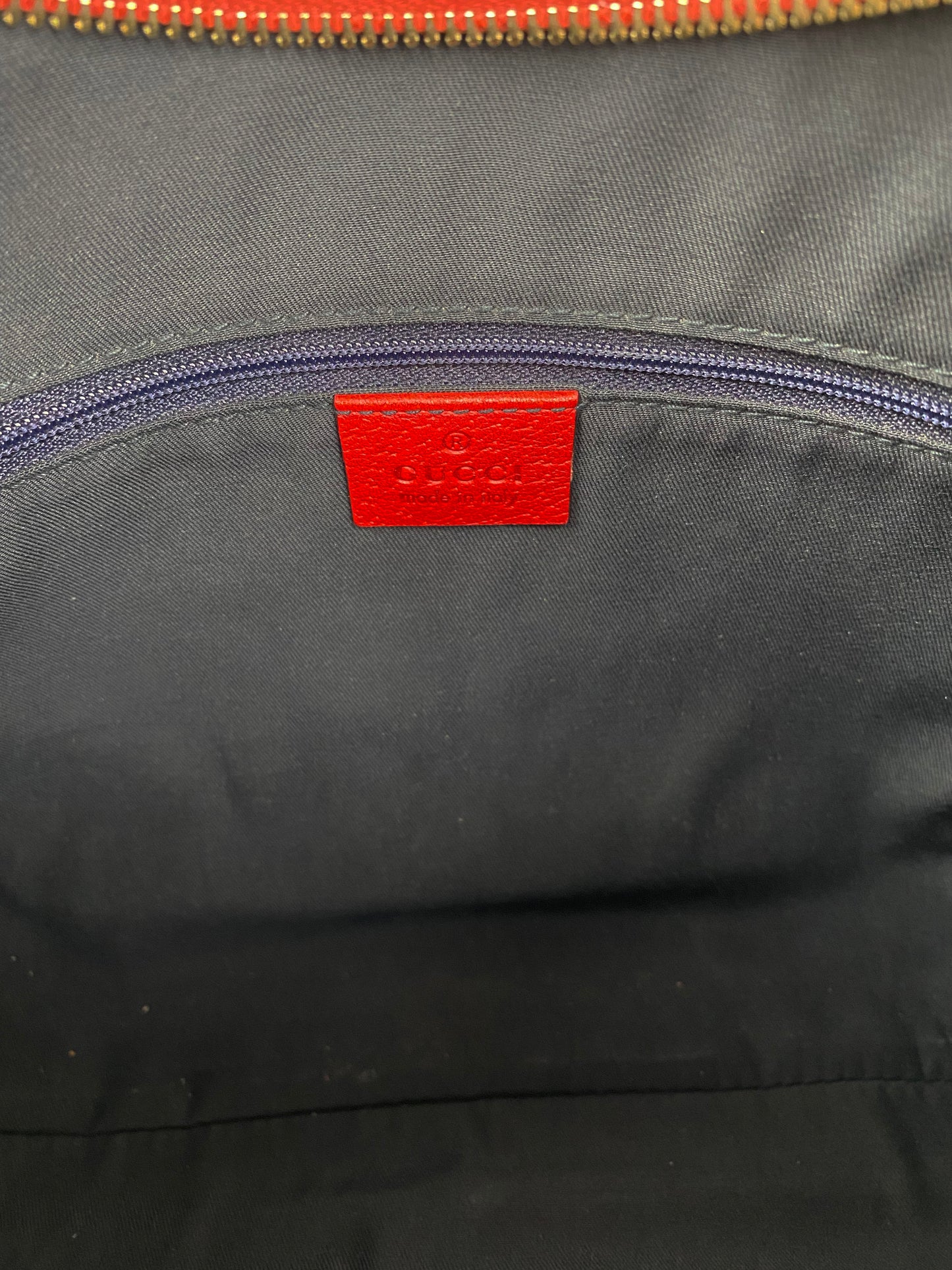 Gucci Vintage Red Hobo Bag