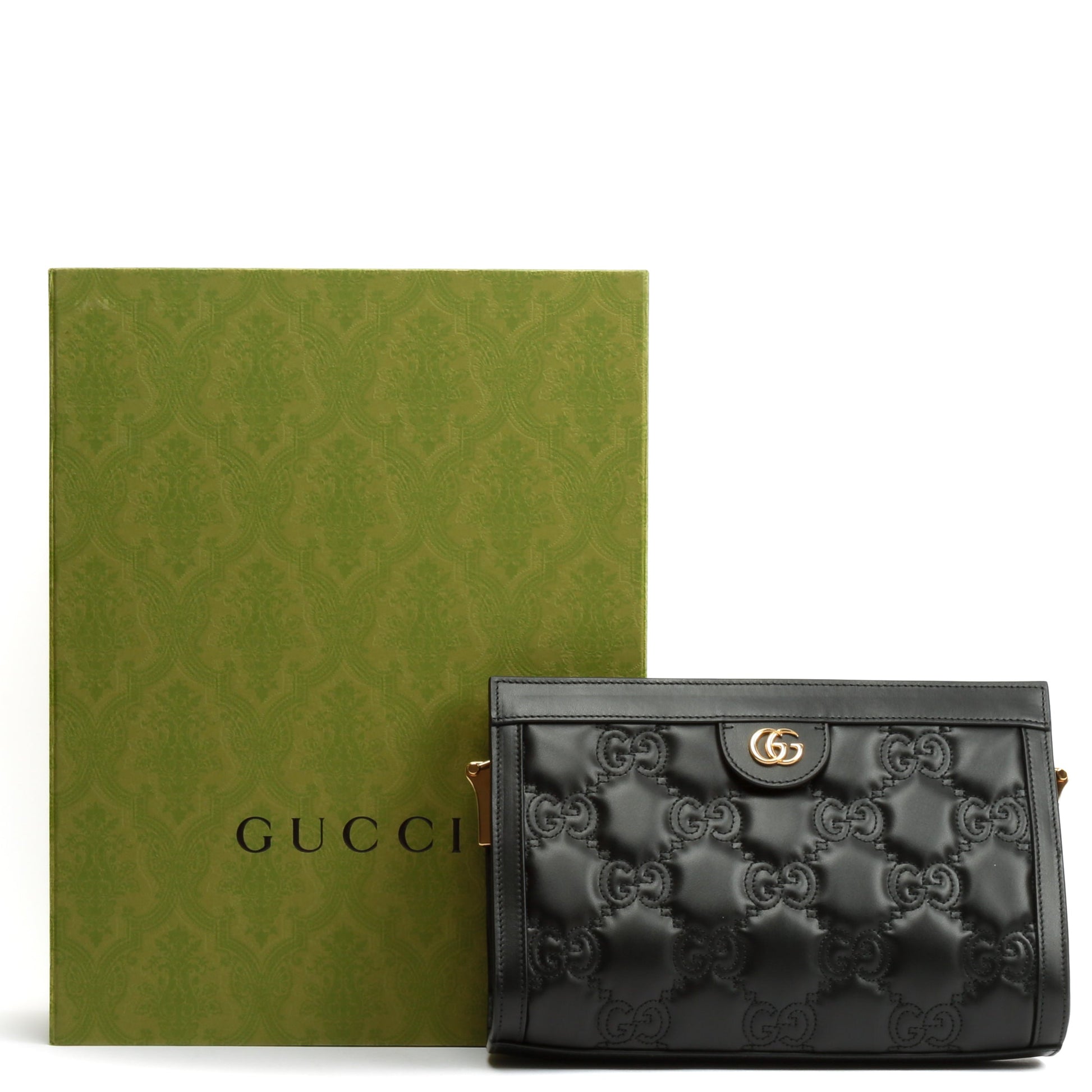 Gucci Chain Leather Shoulder Bag