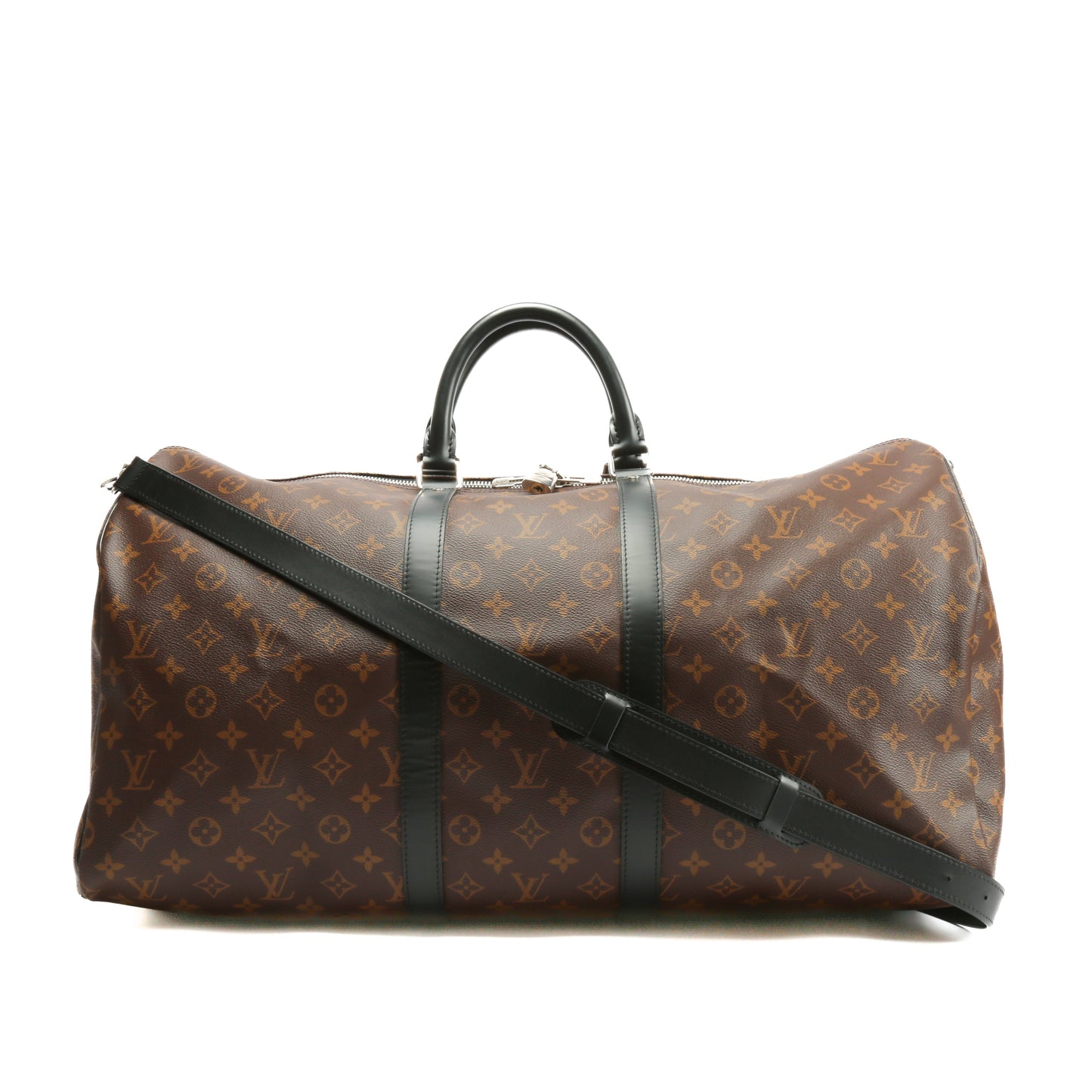 LOUIS VUITTON Keepall Bandoulière 55 Monogram Macassar