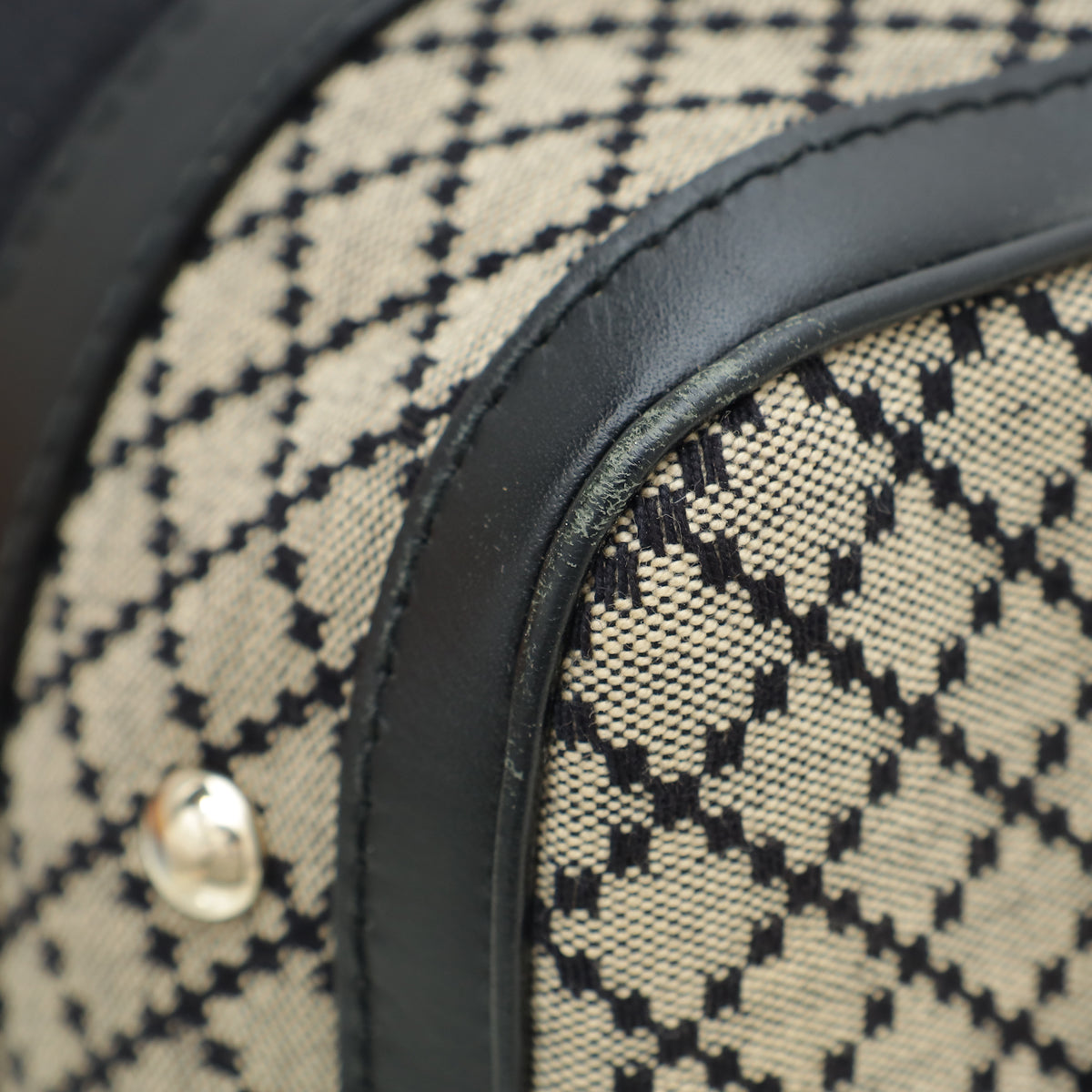 Gucci Black Diamante   Web Small Joy Boston Small Bag