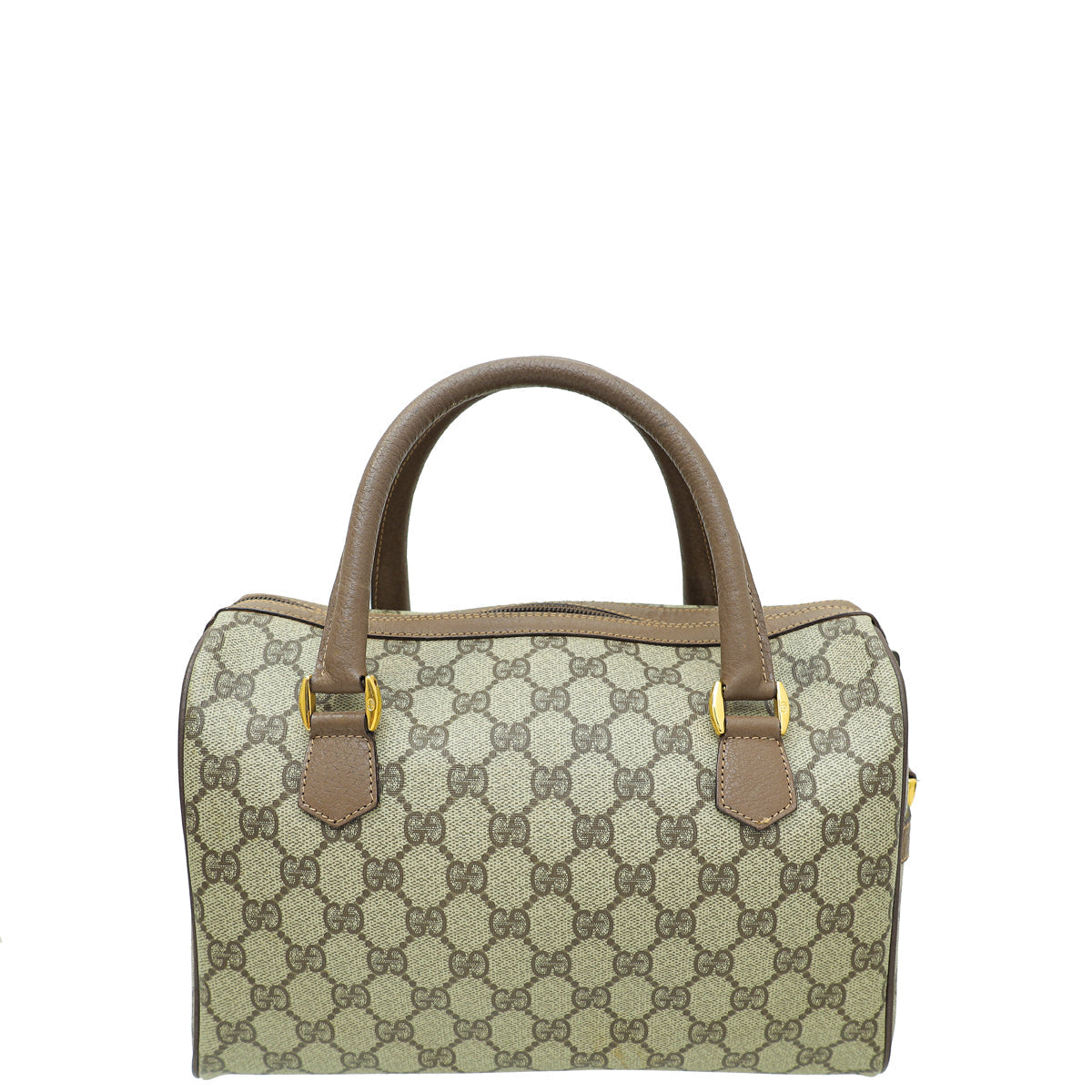 Gucci Bicolor   GG Supreme Boston Bag