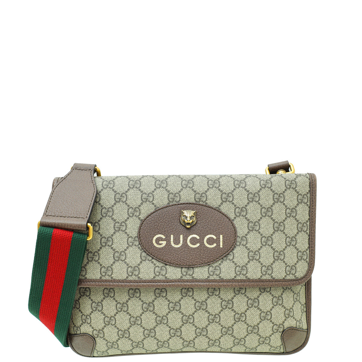 Gucci Bicolor GG Supreme Neo   Messenger Bag