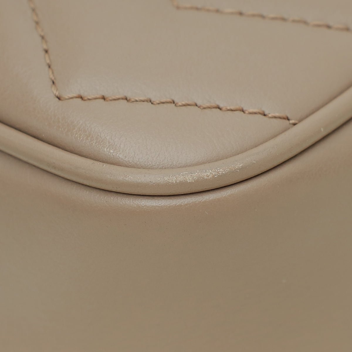 Gucci Dusty Pink GG Marmont MatelassÃ© Mini Camera Bag