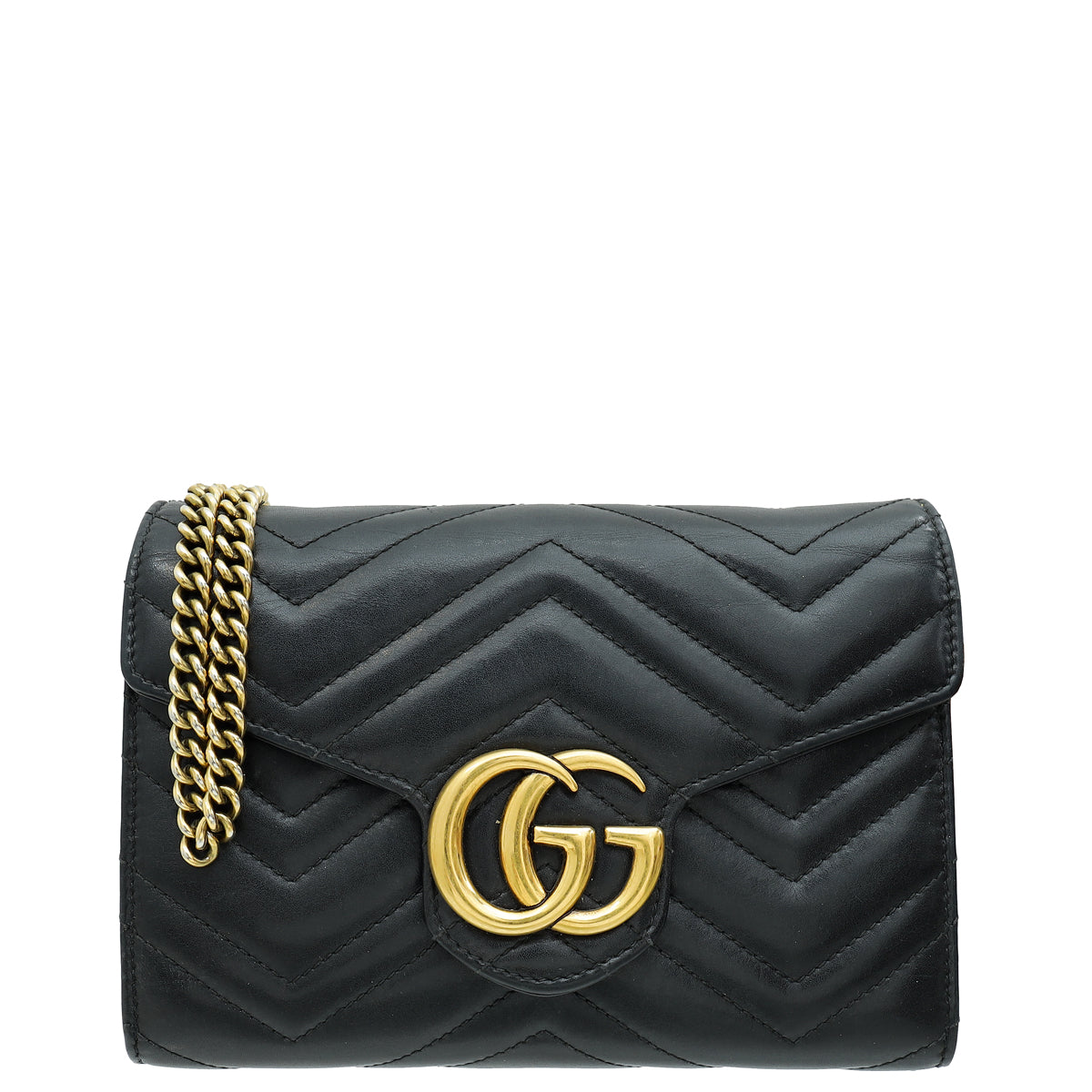 Gucci Chain Leather Crossbody