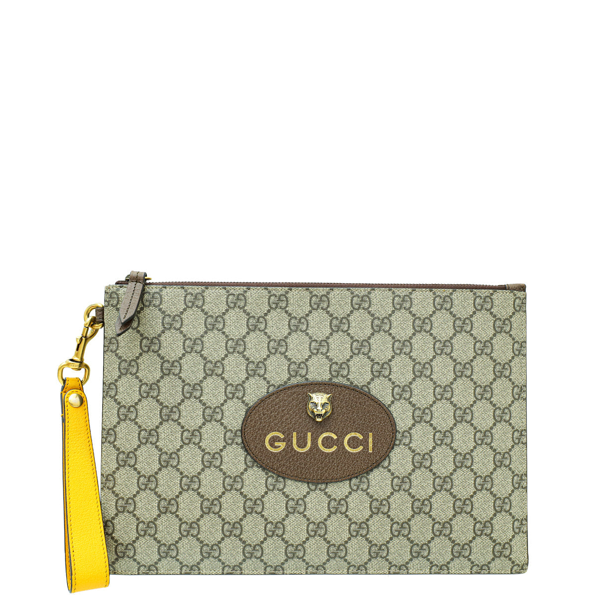 Gucci Tricolor GG Supreme Neo   Pouch