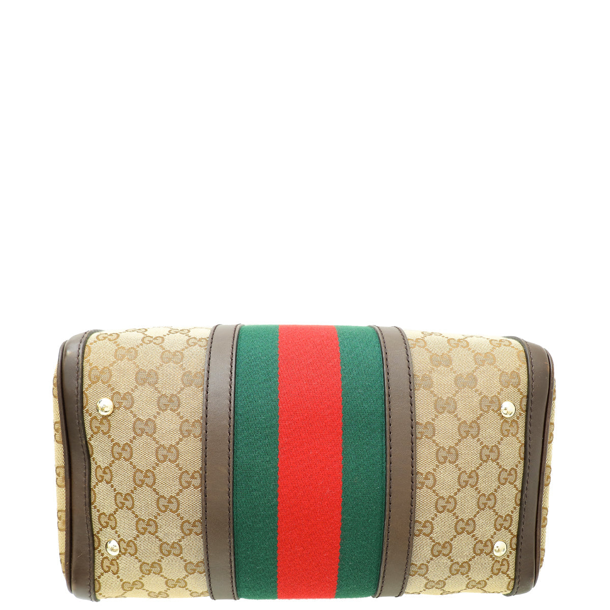 Gucci Multicolor GG Supreme   Web Joy Boston Medium Bag