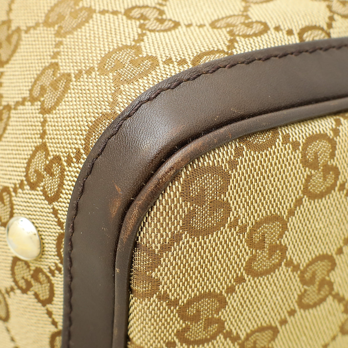 Gucci Multicolor GG Supreme   Web Joy Boston Medium Bag